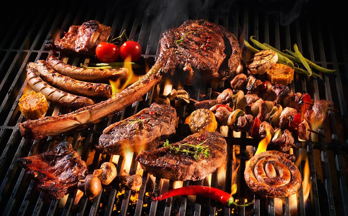our services barbeque customized menu