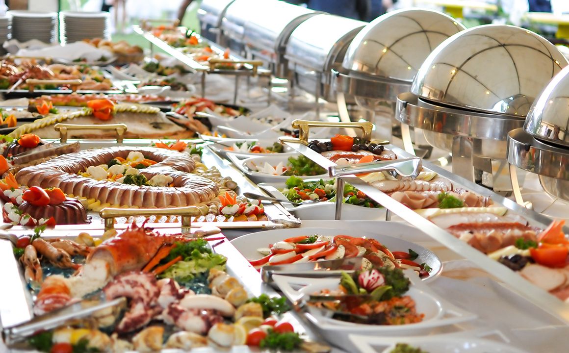 our services wedding buffet